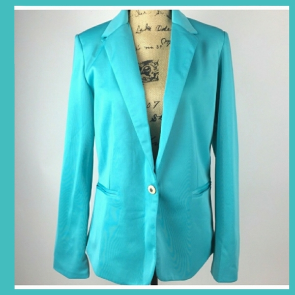 Zara Jackets & Blazers - ~ Blazer ~ Aqua